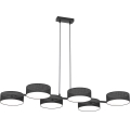 DRUMZ kábeles függőlámpa 6xE14/10W/230V fekete